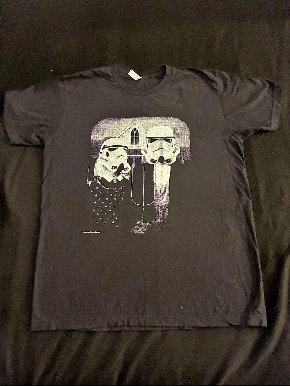 American Apparel Star Wars American Stormtrooper Graphic T-Shirt Tee